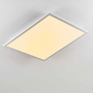 hofstein Luminaires Interieurs Connectes>Plafonnier Salmi Led Blanc, 1 Lumiere, Telecommandes, Changeur De Couleurs