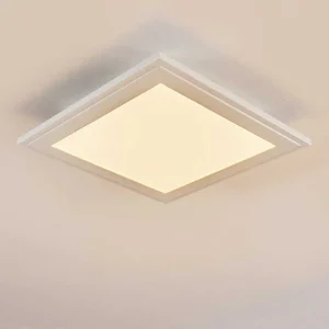 hofstein Luminaires Interieurs Connectes>Plafonnier Voisines Led Blanc, 1 Lumiere, Telecommandes, Changeur De Couleurs