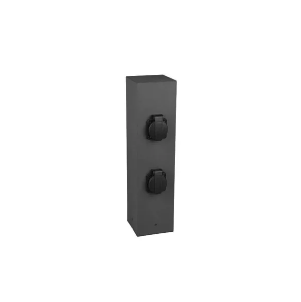 Luminaires Trio Bornes Avec Prises Électriques>Prise Trio Garden Socket Anthracite