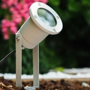 hofstein Balises Lumineuses>Projecteur De Jardin Pilsen Argente, 1 Lumiere