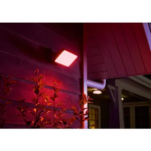 Luminaires Philips Spots Extérieurs>Projecteur Philips Hue Ambiance White & Color Discover Led Noir, 1 Lumiere, Changeur De Couleurs