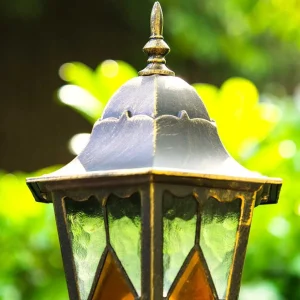 hofstein Lampes De Jardin>Reverbere Antibes Brun Dore, 1 Lumiere