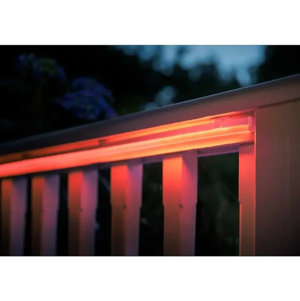 Luminaires Philips Luminaires Extérieurs Connectes>Ruban Lumineux Exterieur Philips Hue Ambiance White & Color Led Blanc, 1 Lumiere