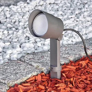 hofstein Spots Extérieurs>Spot De Jardin Apenrader Led Anthracite, 1 Lumiere