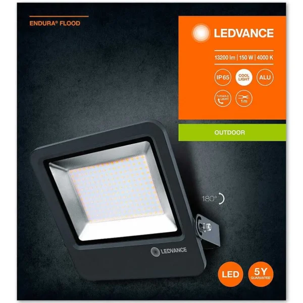 Luminaires Ledvance Spots Extérieurs>Spot De Jardin Ledvance Endura® Gris, 1 Lumiere