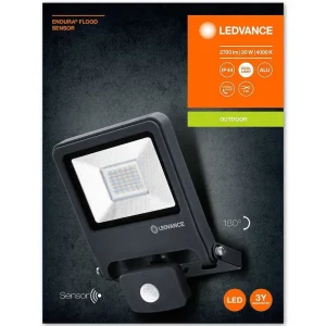 Luminaires Ledvance Spots Extérieurs>Spot De Jardin Ledvance Endura® Gris, 1 Lumiere, Detecteur De Mouvement