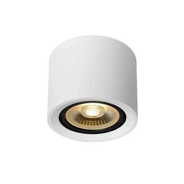 Luminaires Lucide Spots Professionnels>Spot De Plafond Lucide Fedler Blanc, 1 Lumiere