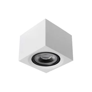 Luminaires Lucide Spots Professionnels>Spot De Plafond Lucide Fedler Blanc, 1 Lumiere