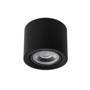 Luminaires Lucide Spots Professionnels>Spot De Plafond Lucide Fedler Noir, 1 Lumiere