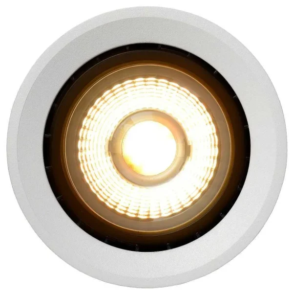 Luminaires Lucide Spots Professionnels>Spot De Plafond Lucide Fedler Blanc, 1 Lumiere