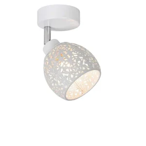 Luminaires Lucide Luminaires Marocains>Spot De Plafond Lucide Tahar Blanc, 1 Lumiere