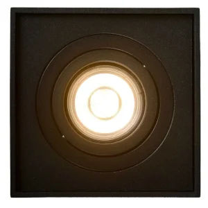 Luminaires Lucide Spots Professionnels>Spot De Plafond Lucide Tube Noir, 1 Lumiere