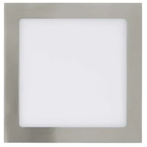 hofstein Luminaires Encastrés>Spot Encastrable Eglo Fueva 1 Led Nickel Mat, 1 Lumiere