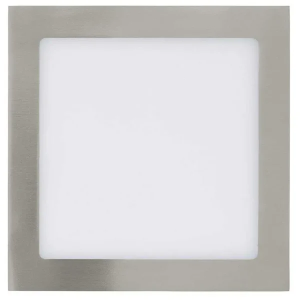 hofstein Luminaires Encastrés>Spot Encastrable Eglo Fueva 1 Led Nickel Mat, 1 Lumiere