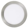 hofstein Luminaires Encastrés>Spot Encastrable Eglo Fueva 1 Led Nickel Mat, 1 Lumiere