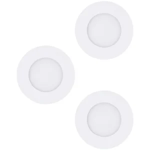 Luminaires Eglo Luminaires Encastrés>Spot Encastrable Eglo Fueva Led Blanc, 3 Lumieres