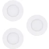 Luminaires Eglo Luminaires Encastrés>Spot Encastrable Eglo Fueva-Z Led Blanc, 3 Lumieres