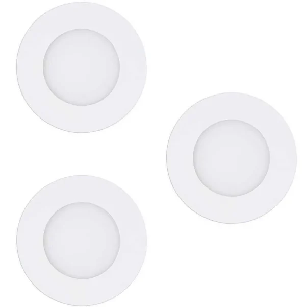 Luminaires Eglo Luminaires Encastrés>Spot Encastrable Eglo Fueva-Z Led Blanc, 3 Lumieres