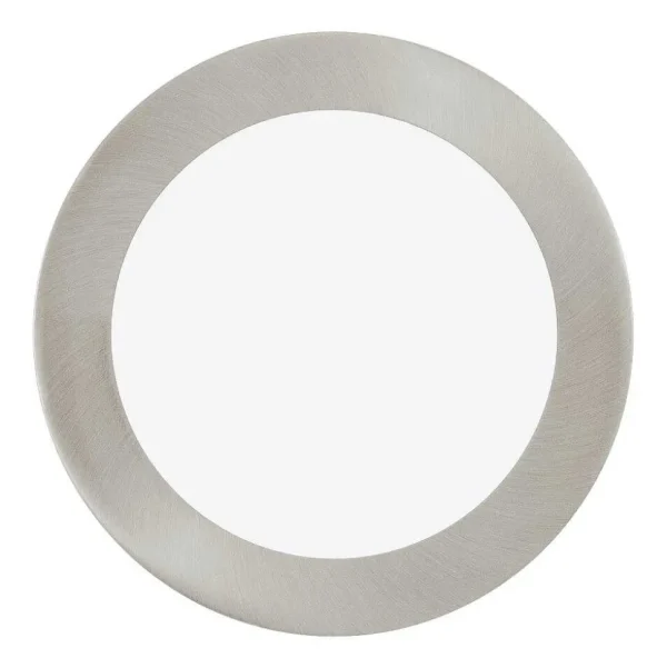 hofstein Luminaires Encastrés>Spot Encastrable Eglo Fueva Led Nickel Mat, 1 Lumiere