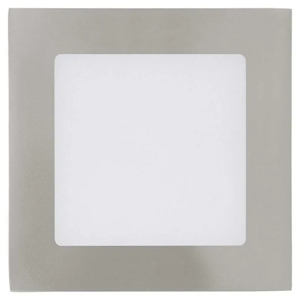 hofstein Luminaires Encastrés>Spot Encastrable Eglo Fueva 1 Led Nickel Mat, 1 Lumiere