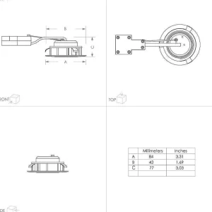 Luminaires Eglo Luminaires Encastrés>Spot Encastrable Eglo Pineda Led Noir, 3 Lumieres