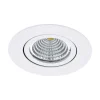 Luminaires Eglo Luminaires Encastrés>Spot Encastrable Eglo Saliceto Led Blanc, 1 Lumiere