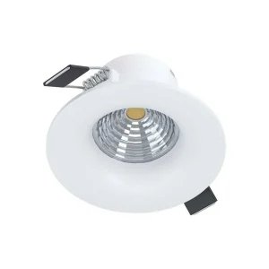 Luminaires Eglo Luminaires Encastrés>Spot Encastrable Eglo Saliceto Led Blanc, 1 Lumiere