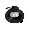 Luminaires Eglo Luminaires Encastrés>Spot Encastrable Eglo Salabate Led Noir, 1 Lumiere