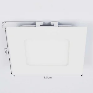 hofstein Luminaires Encastrés>Spot Encastrable Finsrud Led Blanc, 1 Lumiere