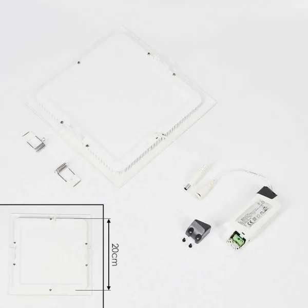 hofstein Luminaires Encastrés>Spot Encastrable Finsrud Led Blanc, 1 Lumiere