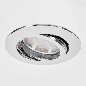 hofstein Luminaires Encastrés>Spot Encastrable Kerrouan Led Chrome, 1 Lumiere