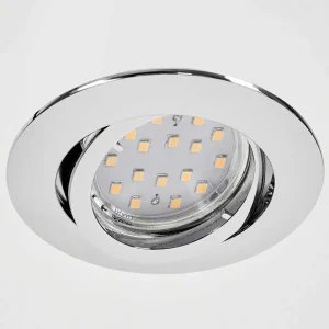 hofstein Luminaires Encastrés>Spot Encastrable Kerrouan Led Chrome, 1 Lumiere