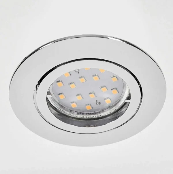 hofstein Luminaires Encastrés>Spot Encastrable Kerrouan Led Chrome, 1 Lumiere