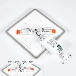 hofstein Luminaires Encastrés>Spot Encastrable Pawcatuck Led Blanc, 1 Lumiere