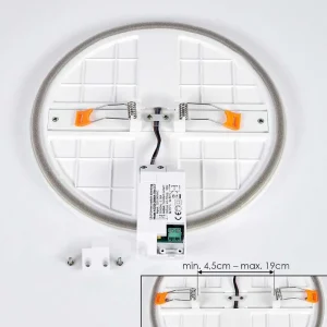 hofstein Luminaires Encastrés>Spot Encastrable Pawcatuck Led Blanc, 1 Lumiere