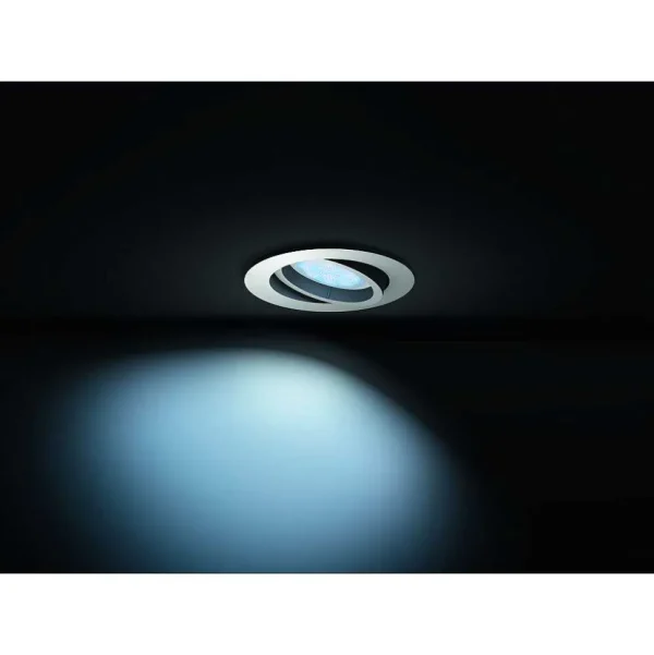 Luminaires Philips Luminaires Encastrés>Spot Encastrable Philips Hue White Ambiance Milliskin Led Blanc, 1 Lumiere