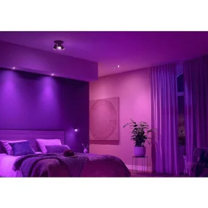 Luminaires Philips Spots Professionnels>Spot Encastrable Philips Hue Centura Led Blanc, 1 Lumiere