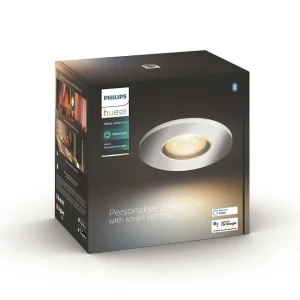 Luminaires Philips Philips Hue>Spot Encastrable Philips Hue Adore Led Aluminium, 1 Lumiere, Telecommandes