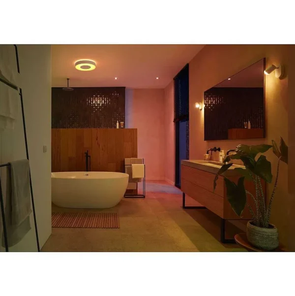 Luminaires Philips Philips Hue>Spot Encastrable Philips Hue Xamento Led Chrome, 3 Lumieres