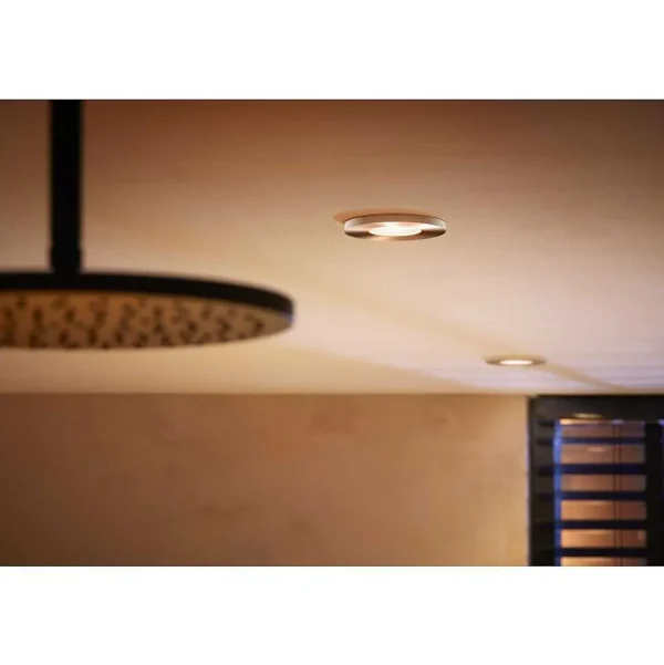 Luminaires Philips Philips Hue>Spot Encastrable Philips Hue Xamento Led Chrome, 3 Lumieres