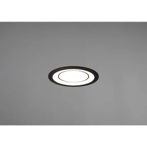 Luminaires Trio Luminaires Encastrés>Spot Encastrable Trio Core Led Noir, 1 Lumiere