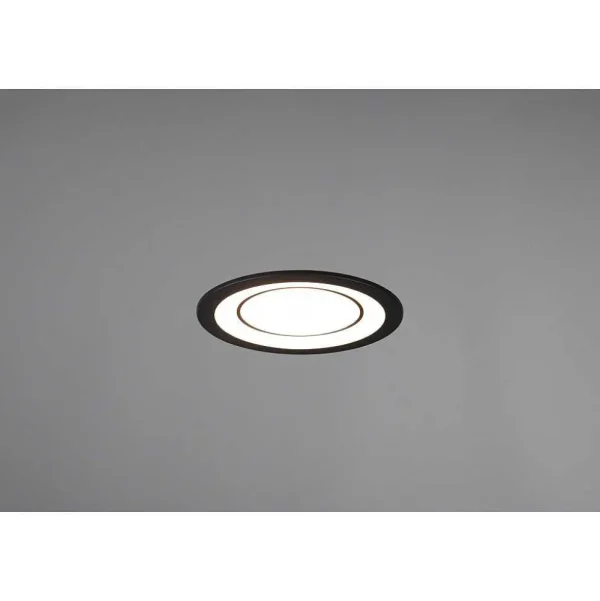 Luminaires Trio Luminaires Encastrés>Spot Encastrable Trio Core Led Noir, 1 Lumiere