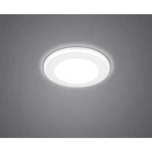 Luminaires Trio Luminaires Encastrés>Spot Encastrable Trio Leuchten Aura Led Blanc, 1 Lumiere