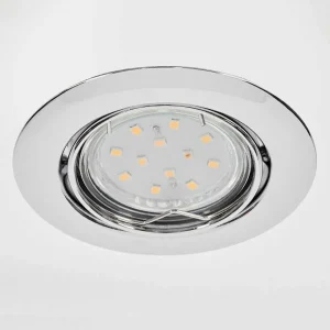 hofstein Luminaires Encastrés>Spot Encastrable Vibersviller Led Chrome, 1 Lumiere