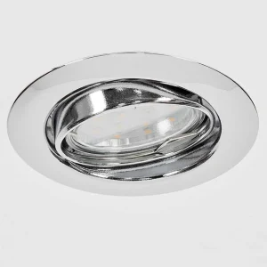 hofstein Luminaires Encastrés>Spot Encastrable Vibersviller Led Chrome, 1 Lumiere