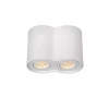 Luminaires Lucide Spots Professionnels>Spot Lucide Tube Blanc, 2 Lumieres