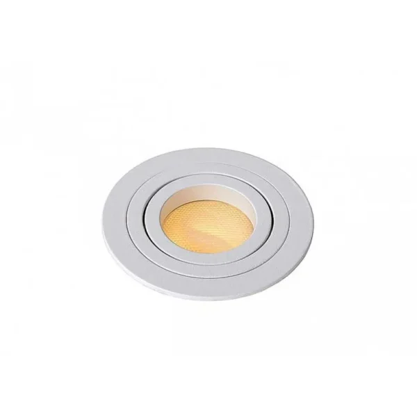 Luminaires Lucide Luminaires Encastrés>Spot Lucide Tube Blanc, 1 Lumiere