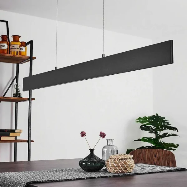 hofstein Luminaires Interieurs Connectes>Suspension Aduard Led Anthracite, 2 Lumieres