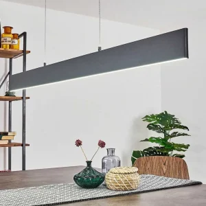 hofstein Luminaires Interieurs Connectes>Suspension Aduard Led Anthracite, 2 Lumieres