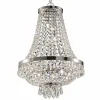 Luminaires Ideallux Lustres>Suspension Ideal Lux Caesar Chrome, 9 Lumieres